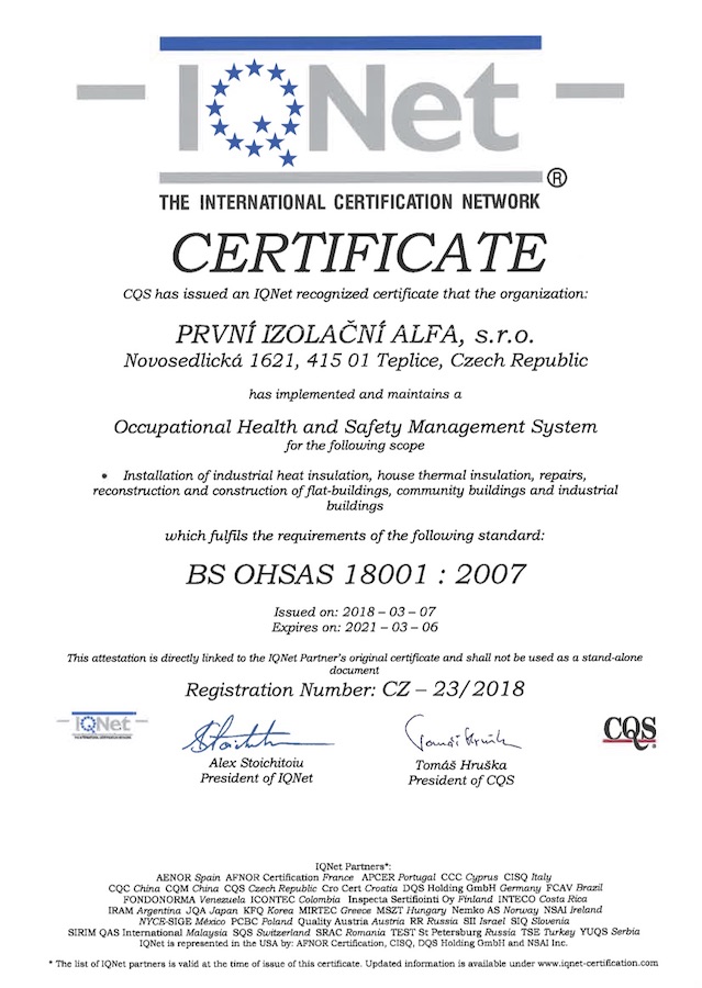 Certifikát